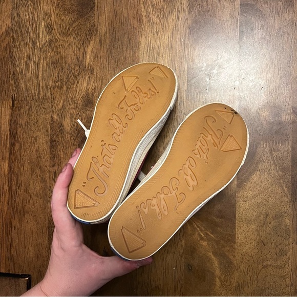 Rare Keds Looney Tunes Vintage 1993 Tweety Bird Canvas Sneakers Girls 12 Pink - Picture 6 of 16